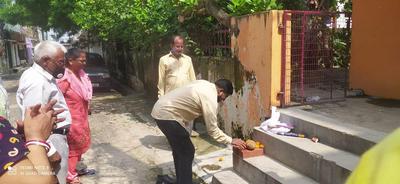 "काम किया है, काम करेंगे", की विचारधारा के साथ मैथिलीशरण गुप्त वार्ड में हुआ विकास कार्य का शुभारंभ