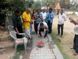 इंदिरानगर के अखण्डेश्वर मंदिर के पीछे पार्क जीर्णोद्धार कार्य का हुआ शुभारंभ