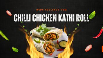Chilli Chicken Kathi Roll