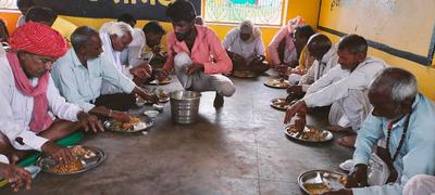 सोमेश्वर से पाली प्रस्थान के बाद द्वादश ज्योतिर्लिंग चाणक्य आश्रम पहुंची पदयात्रा