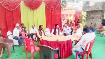 सहयोगीजनों के सुख-दुख में की शिरकत, विभिन्न ग्रामों में पहुंचे सूर्यमुनी तिवारी