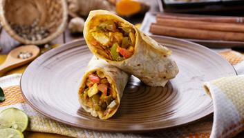 Fresh Veggie & Grilled Paneer Wrap