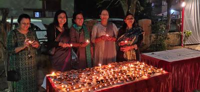 हरिओम पार्क, भूतनाथ इंदिरानगर में 100 करोड़ टीकाकरण का लक्ष्य पूरा होने पर आयोजित हुआ कार्यक्रम