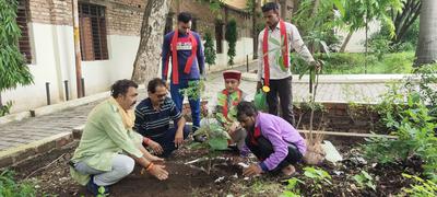 पौधारोपण से स्व संजय निगम अकेला को श्रद्धांजलि, गुलाब चंद्र कुशवाहा ने दिया हरियाली का संदेश