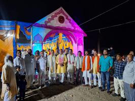चंदौली के विभिन्न विधानसभा क्षेत्रों में शुभ कार्यक्रमों में पहुंचे सूर्यमुनि तिवारी