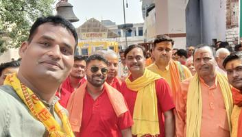 निखिल मिश्रा - गोसाईगंज नगर के चतुर्भुजी माता मंदिर प्रांगण में आयोजित हुआ श्री शतचंडी महायज्ञ पूजन