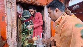सूर्यमुनि तिवारी - शिव तेहरस के पावन अवसर पर किए श्री मार्कण्डेय महादेव जी के दिव्य दर्शन