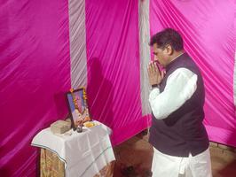 सहयोगीजनों के सुख-दुख में की शिरकत, विभिन्न ग्रामों में पहुंचे सूर्यमुनी तिवारी
