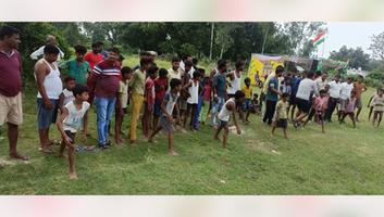 निखिल मिश्रा - सैदापुर ग्राम में आयोजित खेल-कूद प्रतियोगिता का किया शुभारंभ