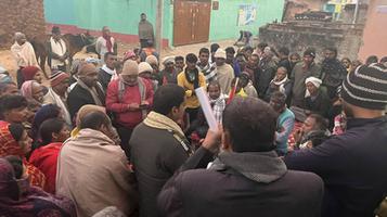 जलाशय निर्माण के कारण नवादा जिले के मधुवन और मोतनाज गांवों पर मंडराया विस्थापन का खतरा