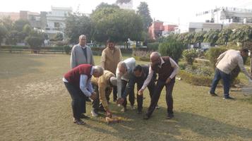 हरिओम पार्क, झांसी बाई पार्क सी ब्लॉक, एकता पार्क, मयूरा पार्क, प्रगति उड्डयन डी ब्लॉक को मिली विकास की सौगात