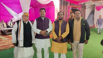 विभिन्न स्थानीय कार्यक्रमों में उपस्थित रहे भाजपा नेता सूर्यमुनी तिवारी