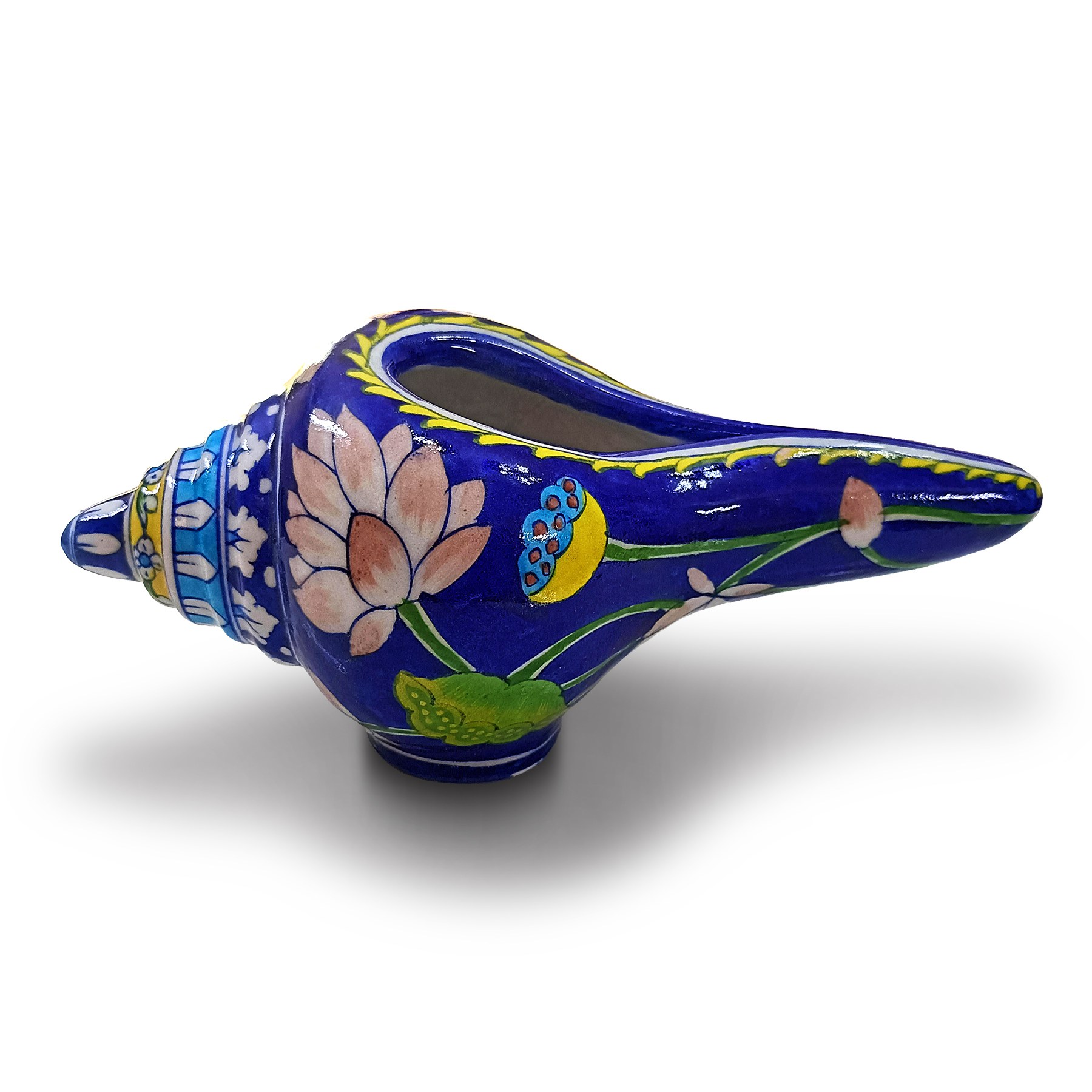 Lotus Shank Statement Decor Piece