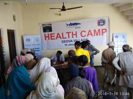 Organizing Health Camp in Dedva Village Uttar Pradesh.