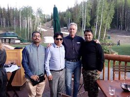 At the waterkeeper Alliance with Dr. Venkatesh.