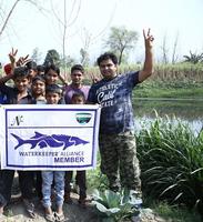 On the banks of the East Kali River.