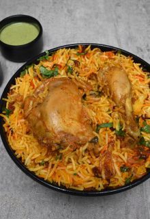 Chicken Biryani 65 (Half)