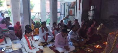 108 आरती  क्रमों की श्रृंखला की 58 वा, 59 वा, 60 वा,  61वा  एवं  62 वा  आरती क्रम आयोजित किए गए